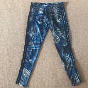 Adidas Three Stripe Leggings